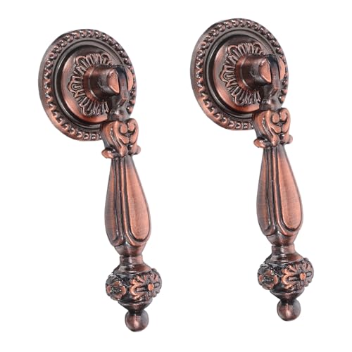 DIYEAH 2 Stück Antike Zinklegierung Schrankknöpfe Vintage Möbelgriffe für Kommode und Küchenschrank Elegantes Retro Design Einfache Installation DIYEAH 2 Stück Antike Zinklegierung Schrankknöpfe Vintage Möbelgriffe für Kommode und Küchenschrank Elegantes Retro Design Einfache Installation von DIYEAH