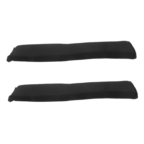 DIYEAH 2 Stück Armlehnenkissen für Gaming-Stuhl Armlehnenpolster Stuhl Armlehnenkissen Sitzarmlehre Kissen Armruhekissen Schreibtischstuhlarmlehre Abdeckungen Schwamm Schwarz von DIYEAH