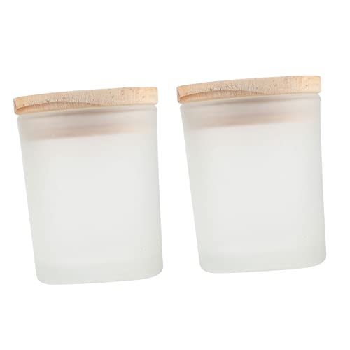 DIYEAH Kerzenbecher Kerzenglas-Set Aus Glas Leere Gläser Zur Kerzenherstellung Perfekt Als Heimdekoration von DIYEAH