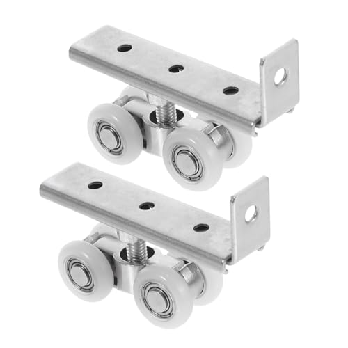 DIYEAH 2 Stück Edelstahl Schiebetürrolle Geräuschdämpfend Rostfrei Verstärkt für Holz Glastüren Einfache Montage Geeignet für Küchen Kleiderschrank-schiebesysteme DIYEAH 2 Stück Edelstahl Schiebetürrolle Geräuschdämpfend Rostfrei Verstärkt für Holz Glastüren Einfache Montage Geeignet für Küchen Kleiderschrank-schiebesysteme von DIYEAH