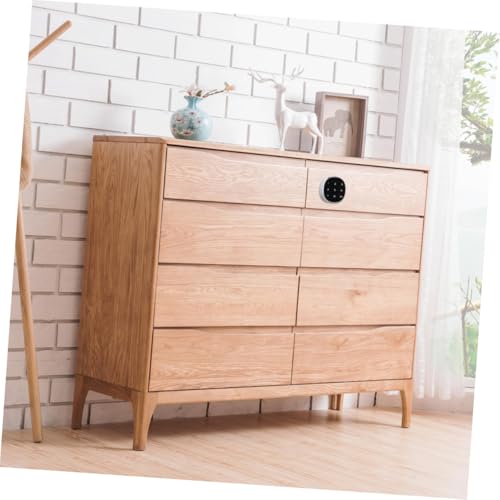 DIYEAH 2 Stück Elektronisches Codeschloss Zahlenkombinationsschloss ohne Batterie Schlüsselloses Sicherheitsschloss für Schranktüren Koffer Tragbar und Resettable Zuverlässiger von DIYEAH