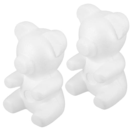 DIYEAH 2 Stück Embryo Simulierte Blumengirlande Umarmungsbärform Saft Bierkrug Verschüttete Snacks Für Draußen Lustiger Von Hand Fallender Bierkrug Sitzender Bär Form von DIYEAH