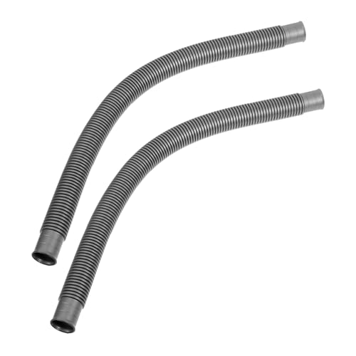 DIYEAH 2 Stück Flexibles Teiliges Abflussrohr Verstellbar Auslaufsicher Installieren Kompatibel mit Küchenwaschbecken Erweiterbares Abflussrohr für Küche und Bad Robust und Vielseitig von DIYEAH