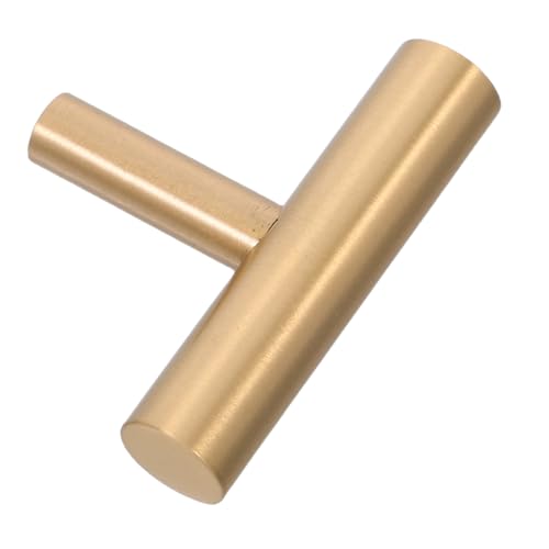 DIYEAH 2 Stück Griff aus Messing Schubladenzugknopf Messinggriff Küchenschrank -Hardware Schranktürgriffe Messingschrankknöpfe Schrank Türgriff single-hole drawer handles Golden DIYEAH 2 Stück Griff aus Messing Schubladenzugknopf Messinggriff Küchenschrank -Hardware Schranktürgriffe Messingschrankknöpfe Schrank Türgriff single-hole drawer handles Golden von DIYEAH