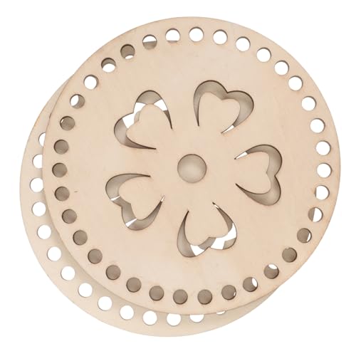 DIYEAH Holztaschenboden 2 Stücke Selbstgemacht Taschenbasis für Handtaschen Umhängetaschen und Schultertaschen Langlebig und Angenehm für Kreative Bastelprojekte von DIYEAH