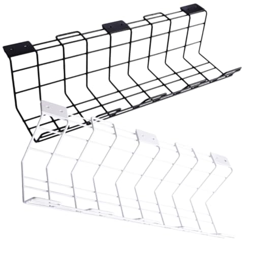 DIYEAH 2 Stück Kabelmanagement Tray für Schreibtisch Kabel Organizer ohne Bohren für Büro und Zuhause Kompakte und Langlebige Lösung für Kabel Tisch DIYEAH 2 Stück Kabelmanagement Tray für Schreibtisch Kabel Organizer ohne Bohren für Büro und Zuhause Kompakte und Langlebige Lösung für Kabel Tisch von DIYEAH