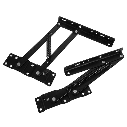 DIYEAH 2 Stück Klappbarer Tischlift Scharnier aus Kaltgewalztem Stahl Höhenverstellbarer Mechanismus für Möbel Langlebig und Flexibel für Verschiedene Aktivitäten Praktisches von DIYEAH