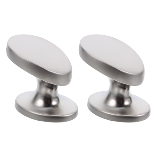 DIYEAH 2 Stück Küchenschrankknöpfe, Schubladengriffe, Türbeschläge, geeignet für Badezimmer, Schränke, Küchen und Frisiertische, Silber DIYEAH 2 Stück Küchenschrankknöpfe, Schubladengriffe, Türbeschläge, geeignet für Badezimmer, Schränke, Küchen und Frisiertische, Silber von DIYEAH