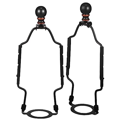 DIYEAH 2 Stück Lampenschirmhalter Robuste Lampenhalterung für DIY Lampen Einfach zu Installierende Teile für Tisch und Stehlampen für Lampenreparaturen und Anpassungen von DIYEAH