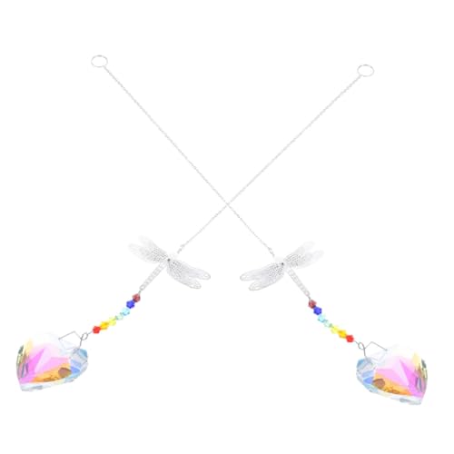 DIYEAH Kristall Libelle Beleuchtung Kronleuchter Kristall Ersatz Decke Lampen Dekorative Ornament von DIYEAH