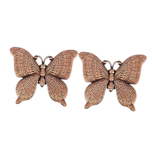 DIYEAH 2 Stück Metall Schmetterling Schrankgriff Zinklegierung Kommodenknopf Möbelgriff für Schränke Kleiderschränke Wohnzimmer Büro DIYEAH 2 Stück Metall Schmetterling Schrankgriff Zinklegierung Kommodenknopf Möbelgriff für Schränke Kleiderschränke Wohnzimmer Büro von DIYEAH