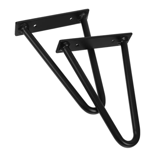DIYEAH 2stücke Haarnadel-tischbeine Metall-möbelbeine Couchtischbeine Für Esstische Stuhle Schränke Einfache Installation Robust Und Langlebig von DIYEAH