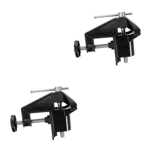 DIYEAH 2 Stück Mini Werkbank Schraubstock Aluminiumlegierung Korrosionsbeständig Drehbar Kleinteile Halter Tischklemme Für Schmuck Modellbau Hobby DIY Enthusiasten Portable DIYEAH 2 Stück Mini Werkbank Schraubstock Aluminiumlegierung Korrosionsbeständig Drehbar Kleinteile Halter Tischklemme Für Schmuck Modellbau Hobby DIY Enthusiasten Portable von DIYEAH