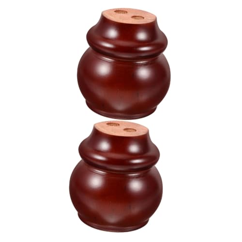 DIYEAH 2 Stück Möbelbeine Stand Couch füße Tischbeine goldene Sofabeine Fußhocker Couch Beine Möbelfüße Ersatz-Sofabeine Holzbeine für Möbel Stuhlbeine austauschen hölzern von DIYEAH