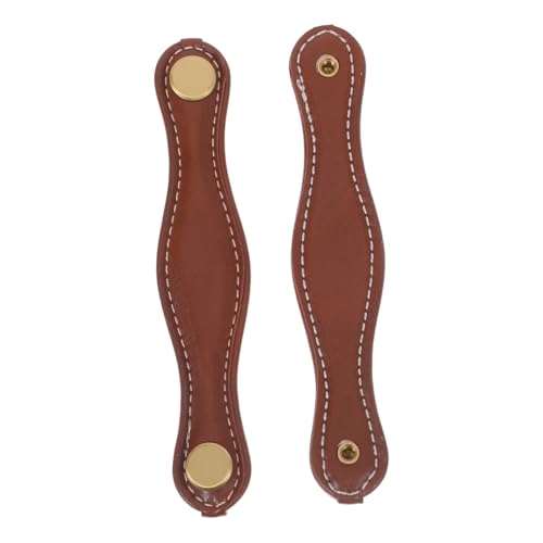 DIYEAH 2 Stück Robuste PU Ledergriffe Nachrüstteile für Reisetaschen Aktentaschen Vintage Truhen Ergonomisches Design für Einfachen Zugriff DIYEAH 2 Stück Robuste PU Ledergriffe Nachrüstteile für Reisetaschen Aktentaschen Vintage Truhen Ergonomisches Design für Einfachen Zugriff von DIYEAH