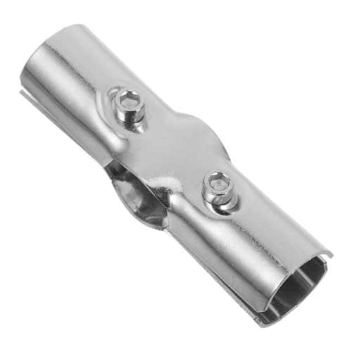 DIYEAH 2 Stück Rohrverbinder für Gardinenstangen Verstellbare Eckverbinder Langlebige und Einfache Installation für Handläufe Zäune und von DIYEAH