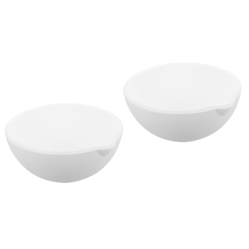 DIYEAH 2 Stück Schale aus geschmolzenem Gold schmelztopf schmelztiegel aluguss pfanne schmelzendes Accessoire Tiegel für Gold Schüsseln Quarztiegel Schmelzschale für Metall Aluminiumoxid von DIYEAH