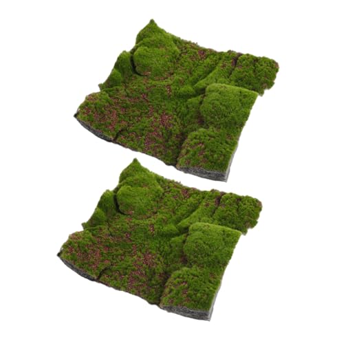 DIYEAH 2 Stück Simulation Moos Rasen Kunstrasen Künstlich Moosteppich Im Freien Gefälscht Teppich Aus Synthetischem Moos Simulation Grasmatte Moosmatte Green Tuften DIYEAH 2 Stück Simulation Moos Rasen Kunstrasen Künstlich Moosteppich Im Freien Gefälscht Teppich Aus Synthetischem Moos Simulation Grasmatte Moosmatte Green Tuften von DIYEAH