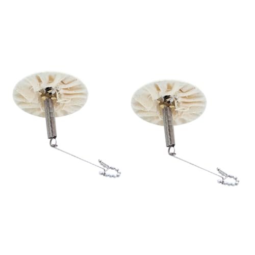 DIYEAH 2 Stück Siphon -Topffilter Filtertuch für Kaffeekanne wiederverwendbare Kaffeefilter Metallkaffeefilter runder Tuchfilter Filter für Kaffeemaschine absaugen Filterkaffee Stoff von DIYEAH