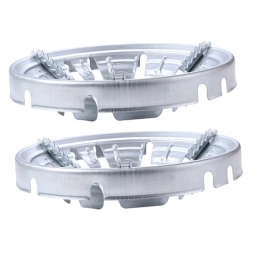 DIYEAH 2 Stück Teiliges Gasherd Wok Ring mit Löchern Stabiler Wok Halter für Runde und Flache Töpfe Rutschfeste Herdablage zur Sicheren Küchenanwendung Kompatibel für Gasherde DIYEAH 2 Stück Teiliges Gasherd Wok Ring mit Löchern Stabiler Wok Halter für Runde und Flache Töpfe Rutschfeste Herdablage zur Sicheren Küchenanwendung Kompatibel für Gasherde von DIYEAH