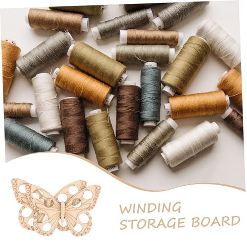 DIYEAH 2stücke Stickgarn-Organizer Aus Holz Für Kreuzstich-garn Mit Einfädlerfunktion Nähgarnhalter Garnwickelplatte Zum Aufbewahren Von Stickgarn DIYEAH 2stücke Stickgarn-Organizer Aus Holz Für Kreuzstich-garn Mit Einfädlerfunktion Nähgarnhalter Garnwickelplatte Zum Aufbewahren Von Stickgarn von DIYEAH