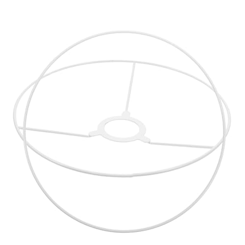 DIYEAH 2 Stück Teiliges Lampenschirm eisenrahmen Ø Stabiles Drahtgestell mit Hoher Tragfähigkeit Einfach Montierbar Vielseitig Kompatibel für Tisch Deckenlampen Langlebige von DIYEAH