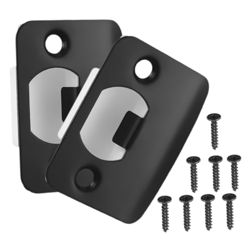 DIYEAH 2 Stück Teiliges Metall Schließblech für Tür Riegel Rostbeständige Deadbolt Strike Plates Kompatibel mit Verschiedenen Türschlossarten Robust und Verschleißfest für Haus und Büro DIYEAH 2 Stück Teiliges Metall Schließblech für Tür Riegel Rostbeständige Deadbolt Strike Plates Kompatibel mit Verschiedenen Türschlossarten Robust und Verschleißfest für Haus und Büro von DIYEAH