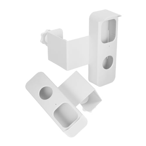 DIYEAH 2 Stück Türgong Halterung Weiß Witterungsbeständig Diebstahlsicher Kompatibel mit Blink Video-türklingel Klebende Montage ohne Bohren Platzsparend Elegantes Design für Zuhause von DIYEAH