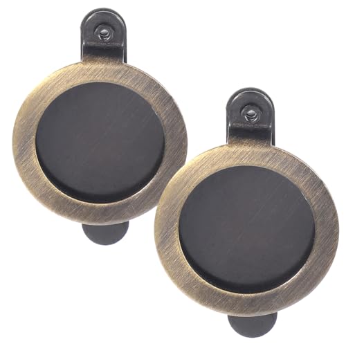 DIYEAH 2 Stück Türspion Abdeckung aus Kupfer Privacy Cover Drehbare Guckloch Schutz für Haustür Wohnung Büro Hotel DIYEAH 2 Stück Türspion Abdeckung aus Kupfer Privacy Cover Drehbare Guckloch Schutz für Haustür Wohnung Büro Hotel von DIYEAH