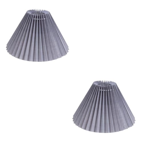 DIYEAH 2 Stück Vintage Stoff-lampenschirm Rund Aus Eisen Und Stoff Robust Für Schlafzimmer Stehlampe Ersatz Lampenabdeckung In Milchgrau Für Arbeitszimmer DIYEAH 2 Stück Vintage Stoff-lampenschirm Rund Aus Eisen Und Stoff Robust Für Schlafzimmer Stehlampe Ersatz Lampenabdeckung In Milchgrau Für Arbeitszimmer von DIYEAH