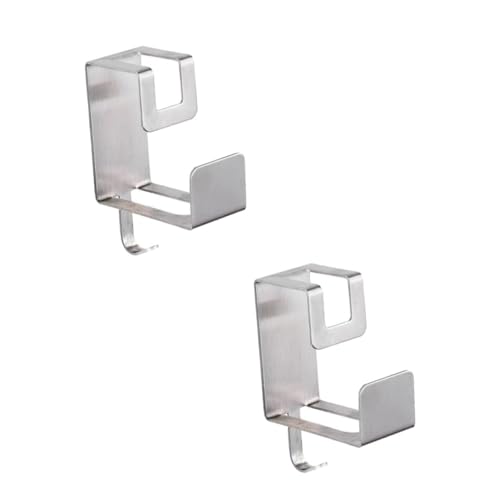DIYEAH 2 Stück Wandmontierter Waschbeckenregal Selbstklebender Organizer für Handtücher Bürsten und Küchenutensilien Platzsparend und Installieren Geeignet für Bad und Küche von DIYEAH