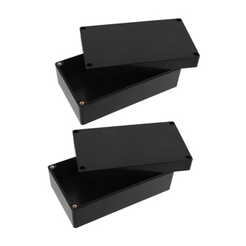 DIYEAH 2 Stück Wasserdichte Kunststoff Elektroverteilerdose mit Vorgebohrten Löchern für Einfache Wandmontage Vielseitige Schutzbox für Innen und Außen als Abzweigdose Schalter und von DIYEAH