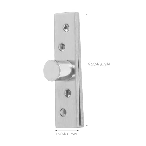 DIYEAH 2 Stück unsichtbares Drehscharnier aus Edelstahl, 360° versteckte Holztür, verdecktes drehbares Mittelscharnier für Geheimtüren im Innenbereich oder im Schrank DIYEAH 2 Stück unsichtbares Drehscharnier aus Edelstahl, 360° versteckte Holztür, verdecktes drehbares Mittelscharnier für Geheimtüren im Innenbereich oder im Schrank von DIYEAH