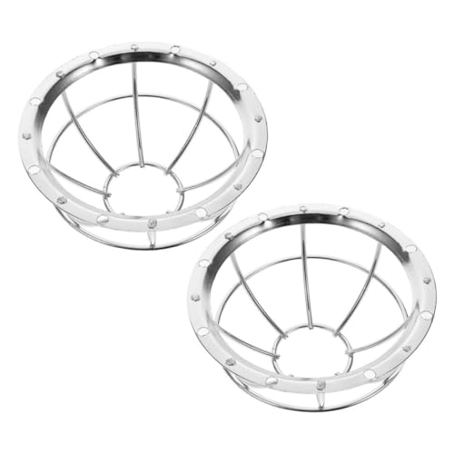 DIYEAH 2 Stücke Schutzabdeckung Rostfreie Metallplatte für Rauchdetektoren Installieren Feuerfestes Design für im Heim und Gewerbe DIYEAH 2 Stücke Schutzabdeckung Rostfreie Metallplatte für Rauchdetektoren Installieren Feuerfestes Design für im Heim und Gewerbe von DIYEAH