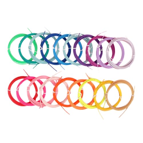DIYEAH 20rollen Drucker Stift Filament Nachfüllungen Aus Flexiblem Pcl Bunte Filament Nachfüllsets Für Präzises Zeichnen Pro Für Kreative Projekte Und Vielseitige Anwendungen von DIYEAH