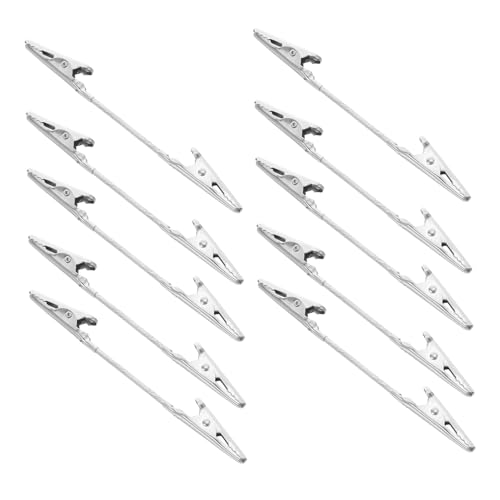 DIYEAH 20 Stück Doppelseitige Metall-alligatorclips Robuste Memo Fotoklammern Vielseitige Metallklammern für Bastelprojekte Tischkartenhalter und Notizen für Hochzeiten und Kreative von DIYEAH