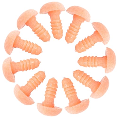 DIYEAH 20 Stück Herzförmige DIY Plüschnase für Handarbeiten Kreative Bastelzubehör für Puppen und Teddybären für DIY Projekte und Designs von DIYEAH