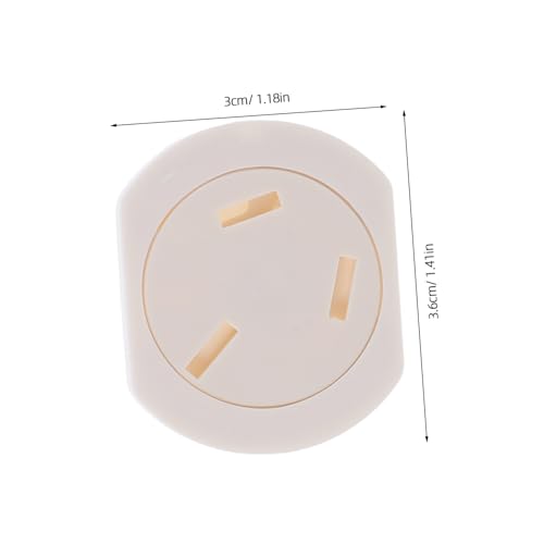 DIYEAH 20 Stück Stecker Sicherheitsabdeckungen Steckdose Babysichere Abdeckung Berührungssichere Steckdosenabdeckung Anti Stromschlag Steckdosenabdeckung Selbstschließende von DIYEAH