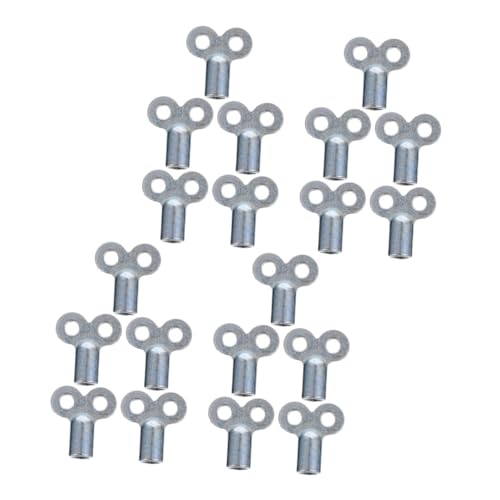 DIYEAH 20 Stück Teiliges Entlüftungsschlüssel für Heizkörper Quadratischer Ventilschlüssel aus Robustem Material Einfach zu Bedienen Vielseitig Kompatibel für Wasserhähne und Heizkörper DIYEAH 20 Stück Teiliges Entlüftungsschlüssel für Heizkörper Quadratischer Ventilschlüssel aus Robustem Material Einfach zu Bedienen Vielseitig Kompatibel für Wasserhähne und Heizkörper von DIYEAH