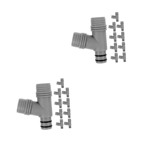 DIYEAH 20 Stück Teiliges Küchenabflussadapter Kit für Spülbecken mit Geschirrspüler Abwasseranschluss und Langlebigem Material Installieren und Kompakt für Täglichen Gebrauch von DIYEAH