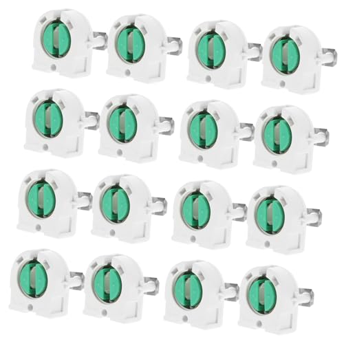 DIYEAH 20 Stück Teiliges Lampenfassungs Lampensockel aus Langlebigem Korrosionsbeständigem Material für Deckenleuchten Wiederverwendbar Geeignet für Innen und Außenbereiche Sicherer DIYEAH 20 Stück Teiliges Lampenfassungs Lampensockel aus Langlebigem Korrosionsbeständigem Material für Deckenleuchten Wiederverwendbar Geeignet für Innen und Außenbereiche Sicherer von DIYEAH