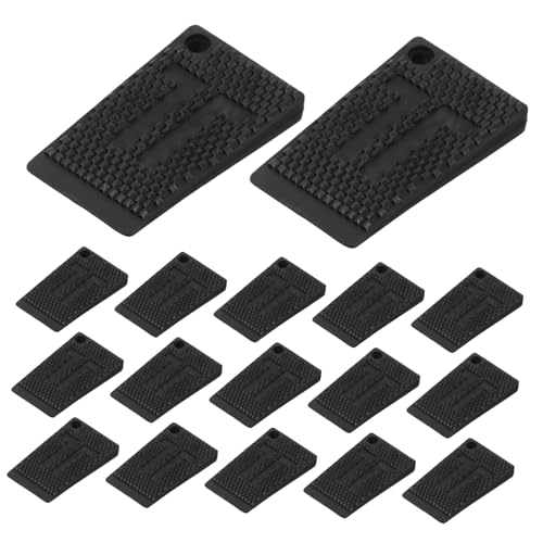 DIYEAH 20 Stück Teiliges Möbel nivellierset Kunststoff Anti Vibrations Pads Verstellbare Keile für Unebene Tisch Schrankbeine Geeignet für Waschmaschine Sofa und Kleiderschrank von DIYEAH