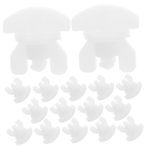 DIYEAH 20 Stück Teiliges Set Gardinenschienen Stopper Robustem Kunststoff Kompatibel mit Diversen Vorhangschienen Langlebig und Einfach zu Montieren Geeignet für Zuhause Büro und Hotel DIYEAH 20 Stück Teiliges Set Gardinenschienen Stopper Robustem Kunststoff Kompatibel mit Diversen Vorhangschienen Langlebig und Einfach zu Montieren Geeignet für Zuhause Büro und Hotel von DIYEAH