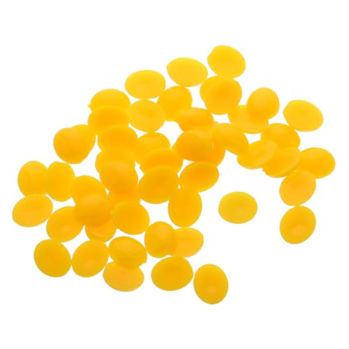 DIYEAH 200 Stück Gelbe Acryl Ovalnasen für Handgemachte Plüschtiere DIY Zubehör für Amigurumi und Häkelprojekte Sicherheitsnasen mit Flachem Boden DIYEAH 200 Stück Gelbe Acryl Ovalnasen für Handgemachte Plüschtiere DIY Zubehör für Amigurumi und Häkelprojekte Sicherheitsnasen mit Flachem Boden von DIYEAH