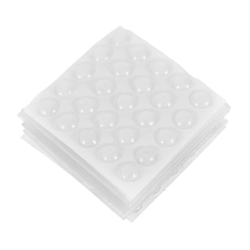 DIYEAH 200 Stück Geräuschloser Silikon Flicken Wandschutz Vor Möbeln Leiser Türschließer Kissen Türstopper Für Wand Schranktürstopper Schranktür Stoßfänger Kieselgel Transparent von DIYEAH