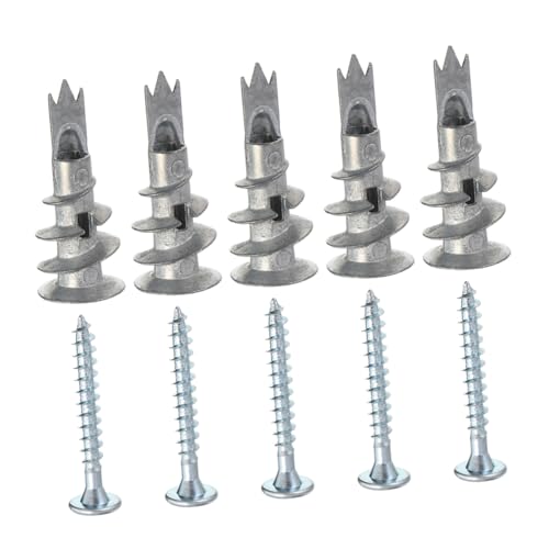 DIYEAH 200 Stück Teiliges Metall selbstbohr dübel Schrauben Selbstschneidende Rigipsdübel für Doppellagige Gipskartonplatten Einfache Montage ohne Vorbohren Wiederverwendbar Geeignet für DIYEAH 200 Stück Teiliges Metall selbstbohr dübel Schrauben Selbstschneidende Rigipsdübel für Doppellagige Gipskartonplatten Einfache Montage ohne Vorbohren Wiederverwendbar Geeignet für von DIYEAH