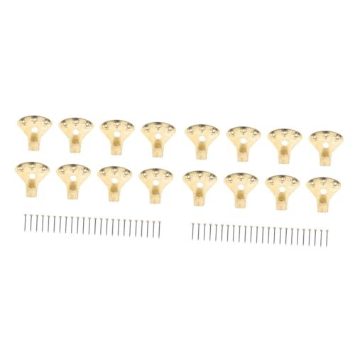 DIYEAH 24 Stck. Teiliges Bildaufhänger aus Robustem Messing mit Nägeln Schwerlastfähige Metallhaken für Fotorahmen Einfache Wandmontage für Bilder Dekorationen und Kleine Ablagen DIYEAH 24 Stck. Teiliges Bildaufhänger aus Robustem Messing mit Nägeln Schwerlastfähige Metallhaken für Fotorahmen Einfache Wandmontage für Bilder Dekorationen und Kleine Ablagen von DIYEAH