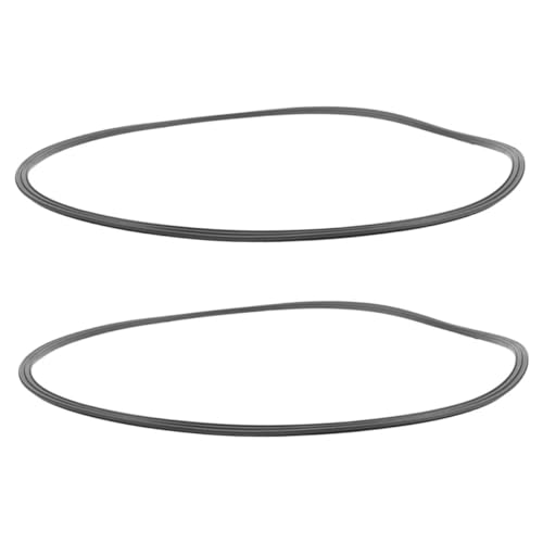DIYEAH 2stücke Barhocker Bodenschutzring Gummi Bodenschoner Für Barstühle Anti-rutsch-fußschützer Schwarz Für Küchen- Bar Counter-stühle von DIYEAH