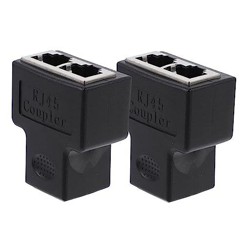 DIYEAH 2stücke Splitter-Adapter Ethernet-Kabel-Splitter -koppler Für Netzwerkanschlüsse Und Büronutzung DIYEAH 2stücke Splitter-Adapter Ethernet-Kabel-Splitter -koppler Für Netzwerkanschlüsse Und Büronutzung von DIYEAH