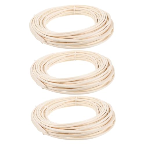 DIYEAH 3 Rollen Rundgewebe Naturmaterial für Möbel und Korbflechten DIY Möbel Reparaturzubehör für Handwerksprojekte DIYEAH 3 Rollen Rundgewebe Naturmaterial für Möbel und Korbflechten DIY Möbel Reparaturzubehör für Handwerksprojekte von DIYEAH